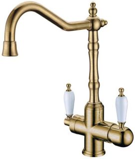 Смеситель для кухни Boheme Medici Ripresa бронза 111